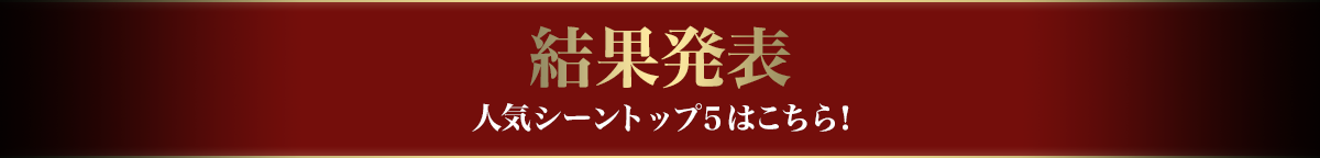 結果発表　人気シーントップ5はこちら！